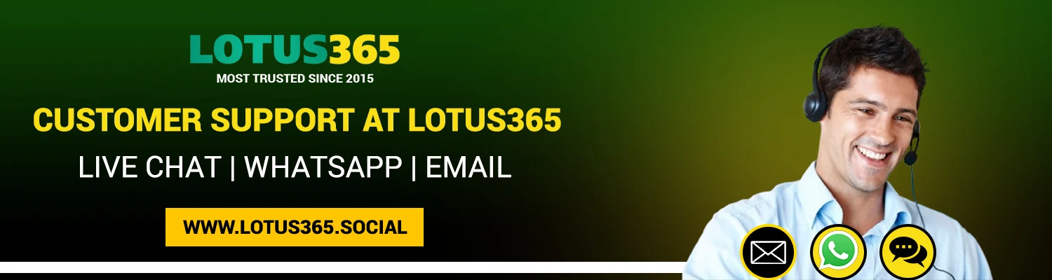 Customer Support at Lotus365
