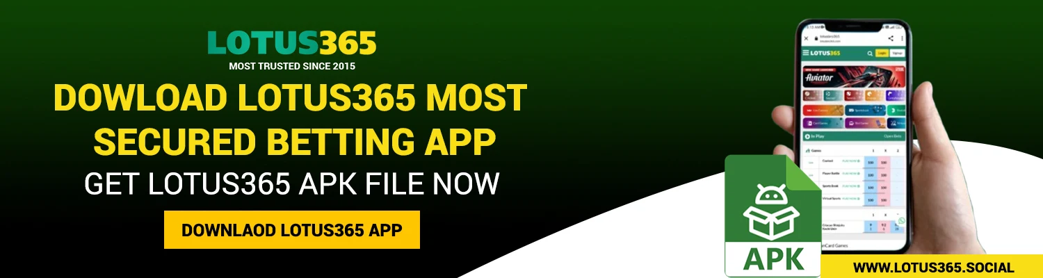 Dowload Lotus365 Most Secured Betting App