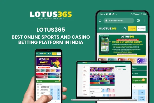 Lotus365 Best Online Sports and casino Betting Platform in India